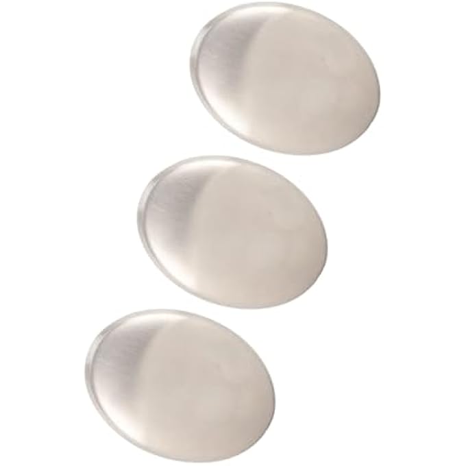 Eacam STAINLESS STEEL ODOR REMOVING BAR EFFICIENTLY ELIMINATES FISH GARLIC ONION SMELL FOR KITCHEN GADGET ENTHUSIASTS (3PCS) - Image 3